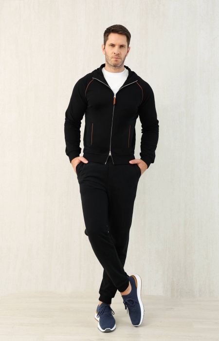 BRUNELLO CUCINELLI Мужской костюм с капюшоном 