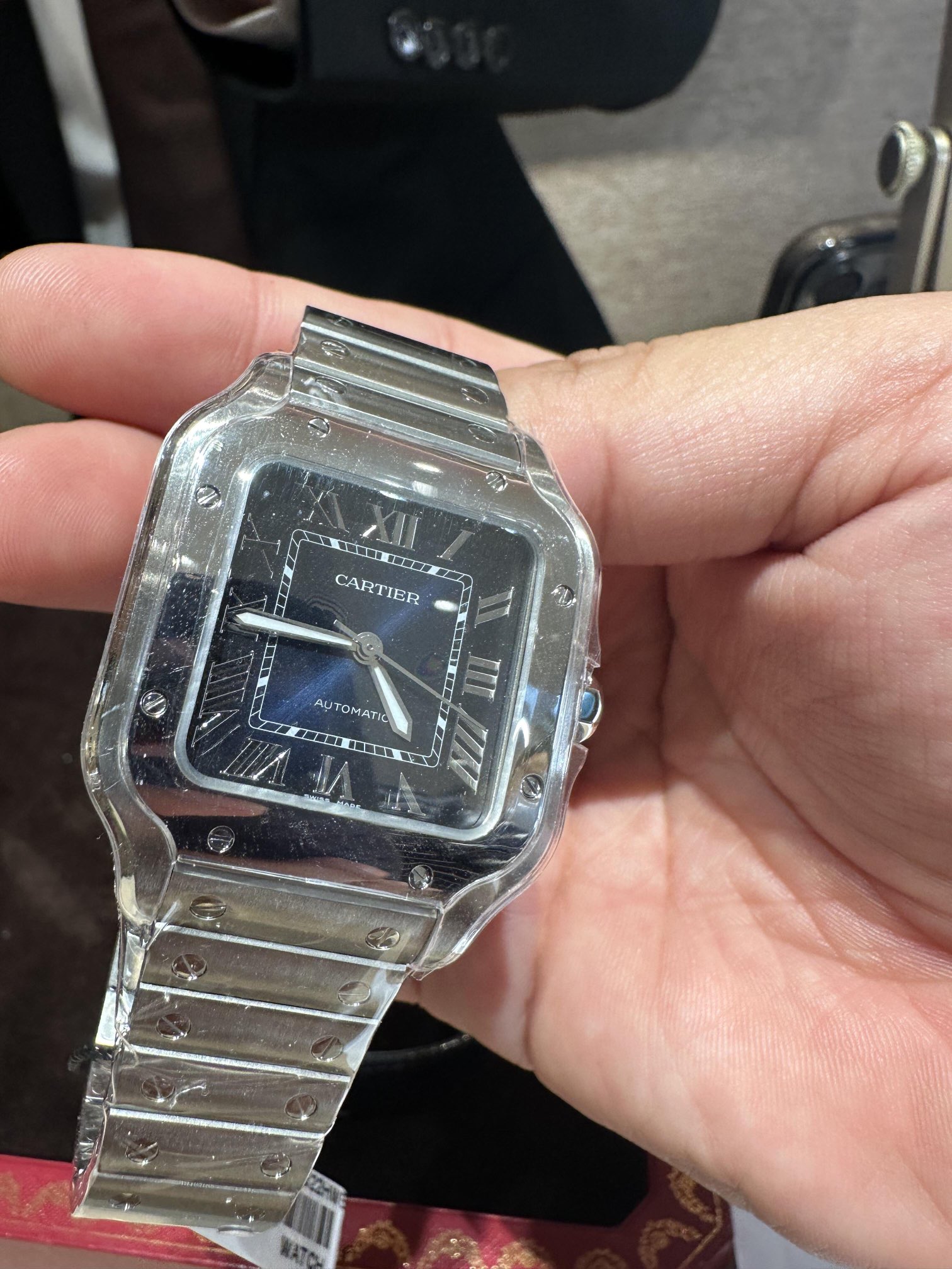 CARTIER Мужские часы Santos WSSA0063 35 мм CARTIER Мужские часы Santos WSSA0063 35 мм