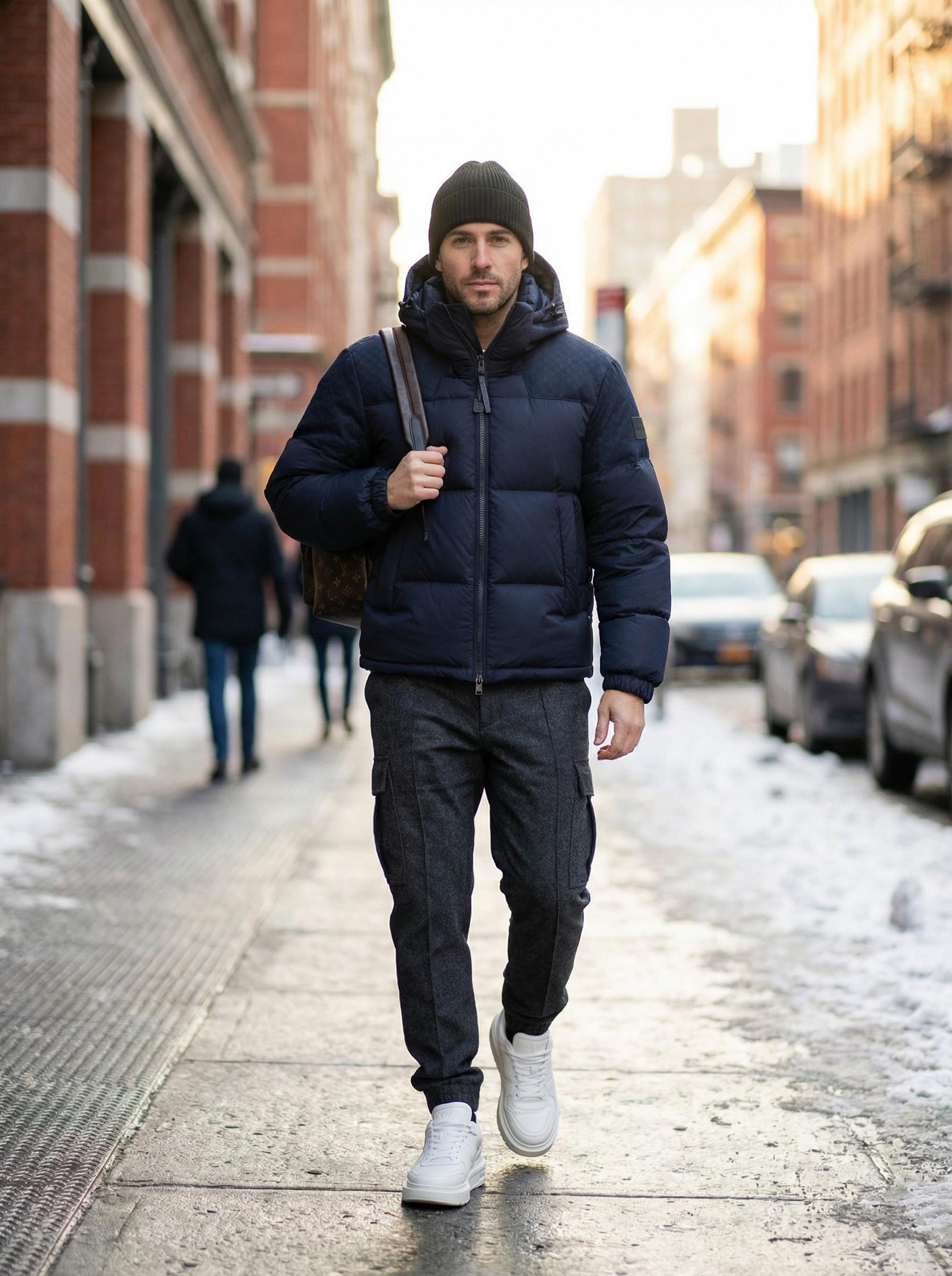 LOUIS VUITTON Мужской пуховик LOUIS VUITTON Мужской пуховик