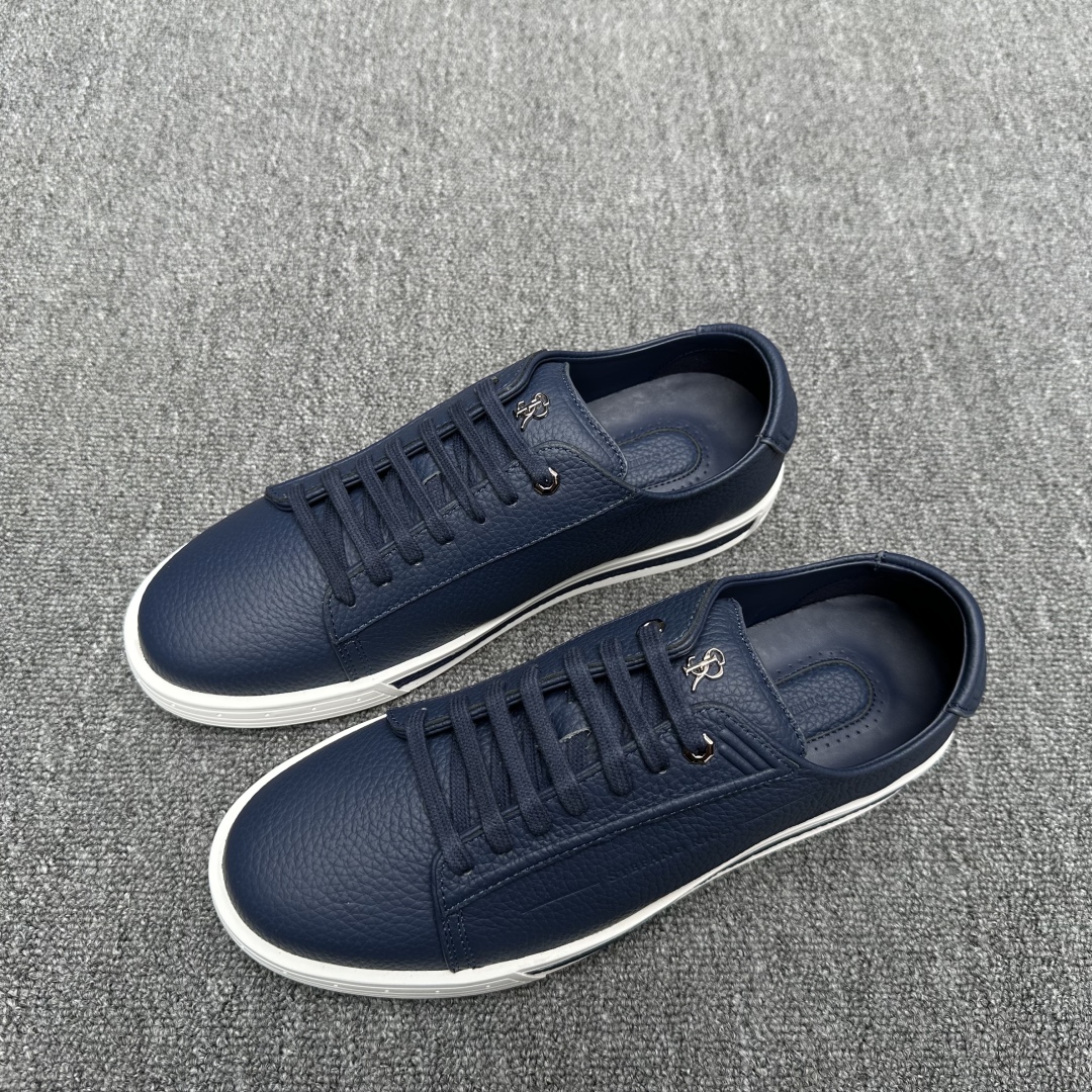 STEFANO RICCI Мужские кроссовки из кожи