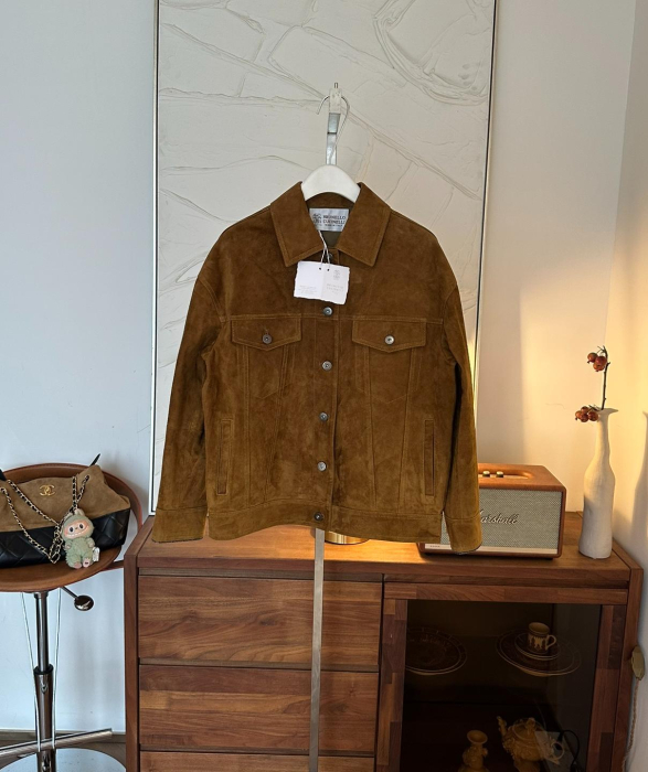 BRUNELLO CUCINELLI Женская куртка из замши