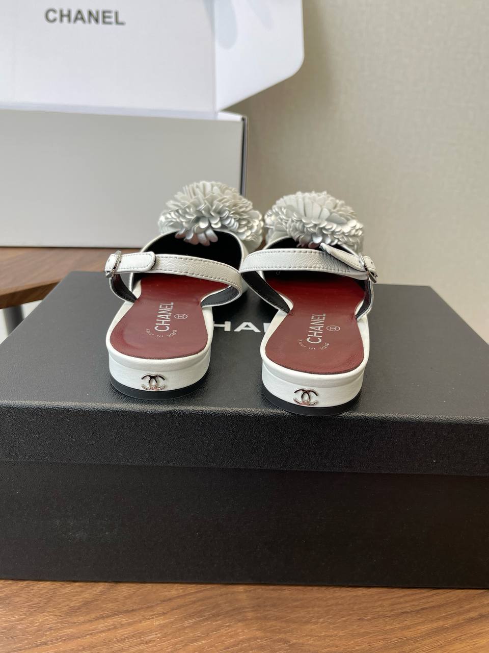 CHANEL Женские туфли из овечьей кожи CHANEL Женские туфли из овечьей кожи