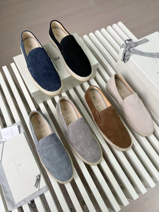  BRUNELLO CUCINELLI Мужские слипоны