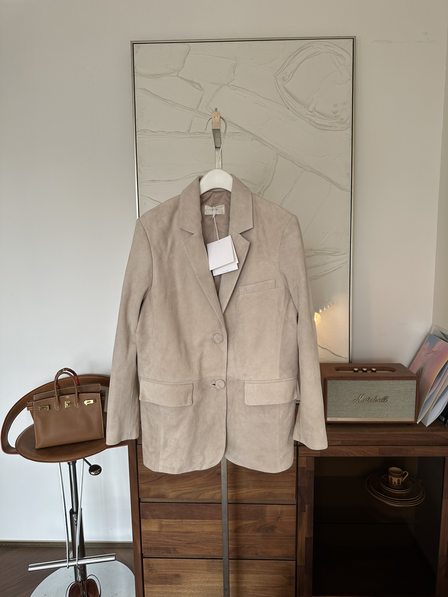 THE ROW Женский жакет из замши THE ROW Женский жакет из замши