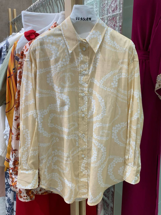 CHANEL Женская рубашка хлопок