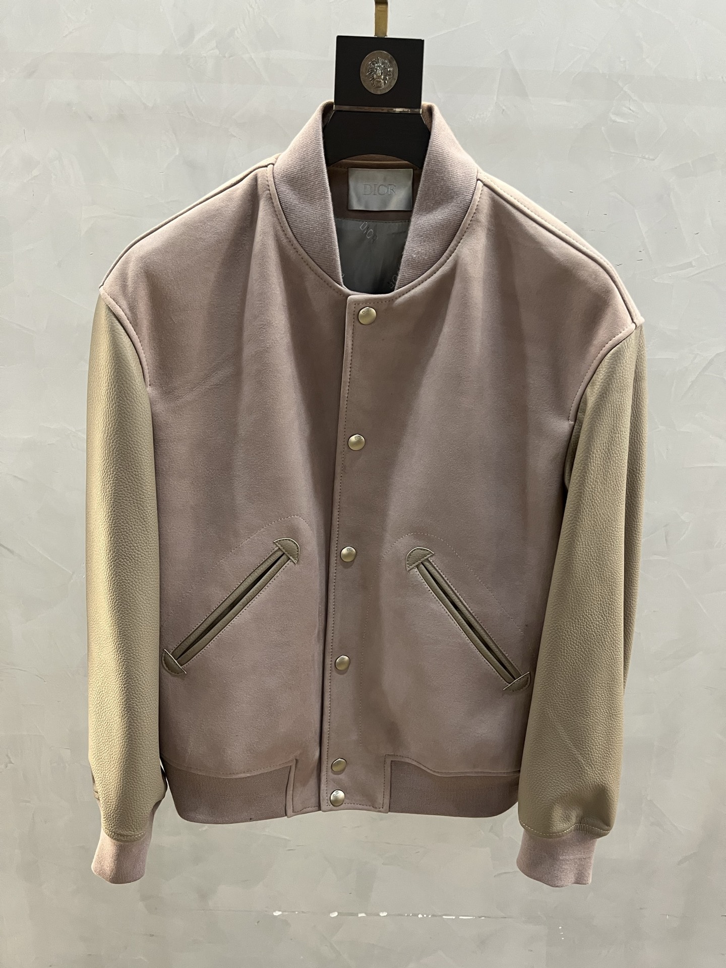 CHRISTIAN DIOR Мужской бомбер из замши CHRISTIAN DIOR Мужской бомбер из замши