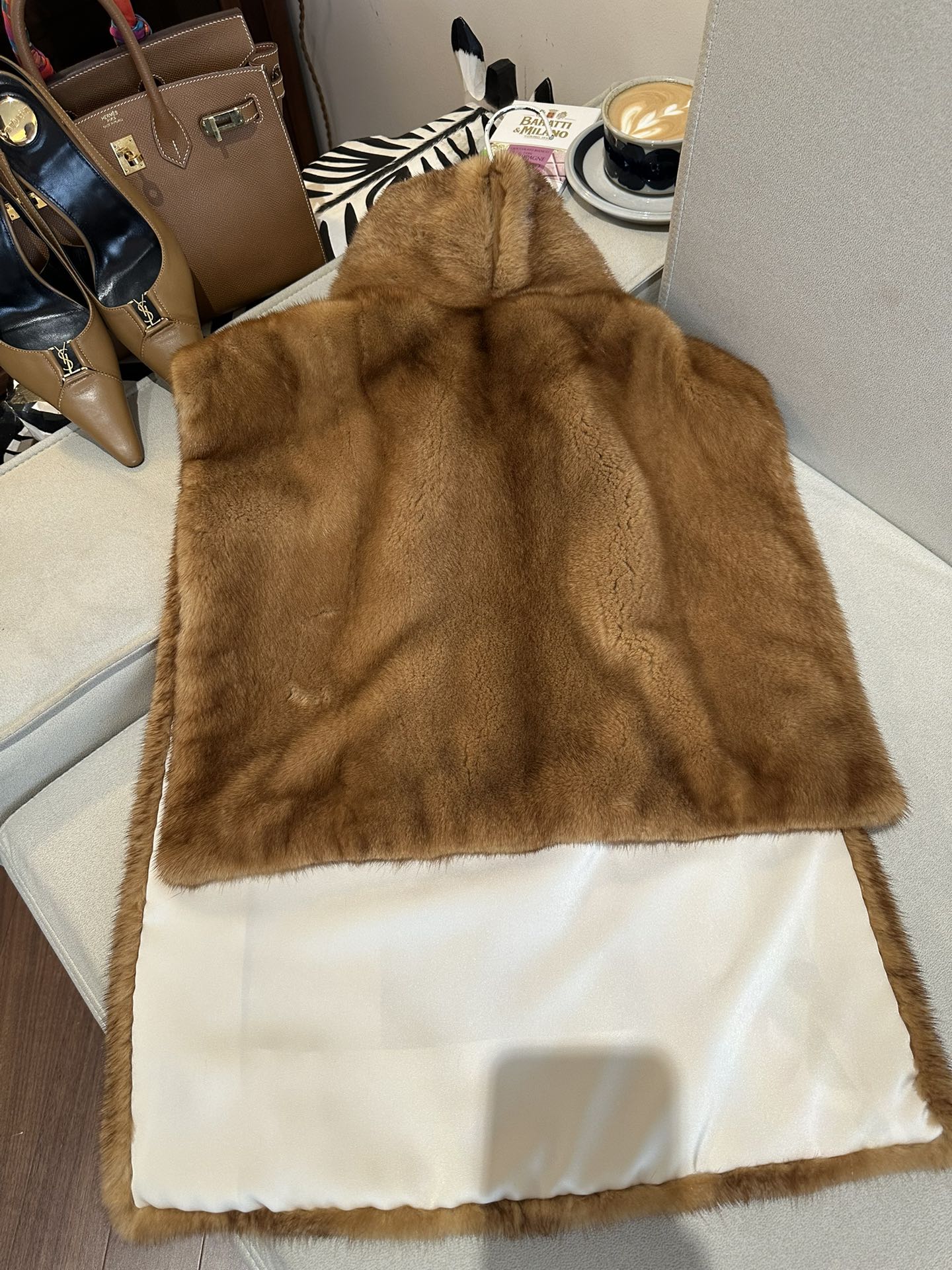 LORO PIANA норковая накидка LORO PIANA норковая накидка