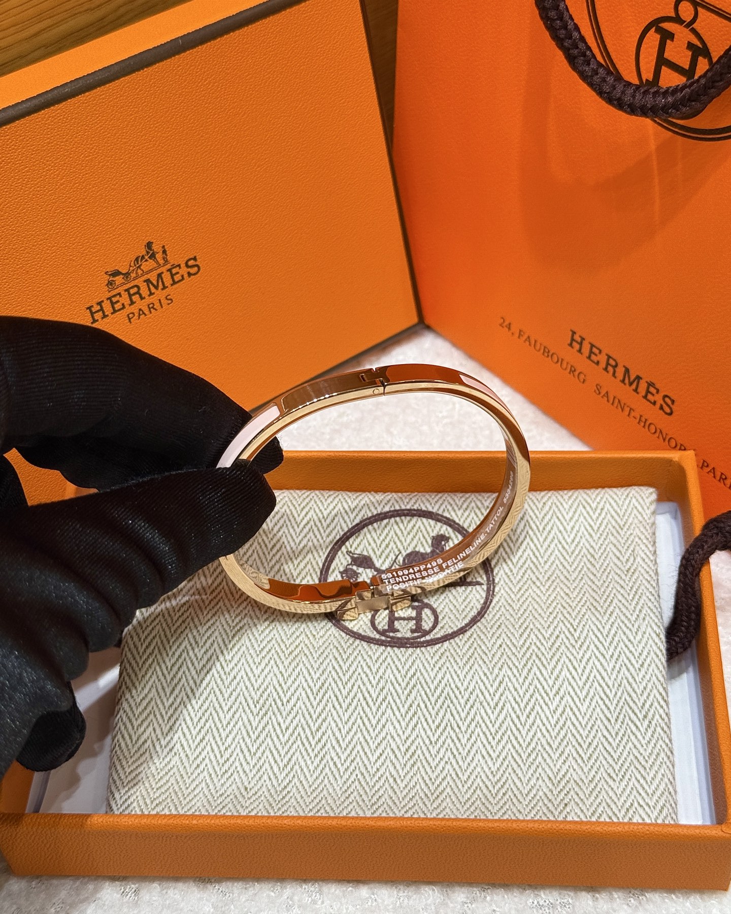HERMES Браслет Clic H HERMES Браслет Clic H