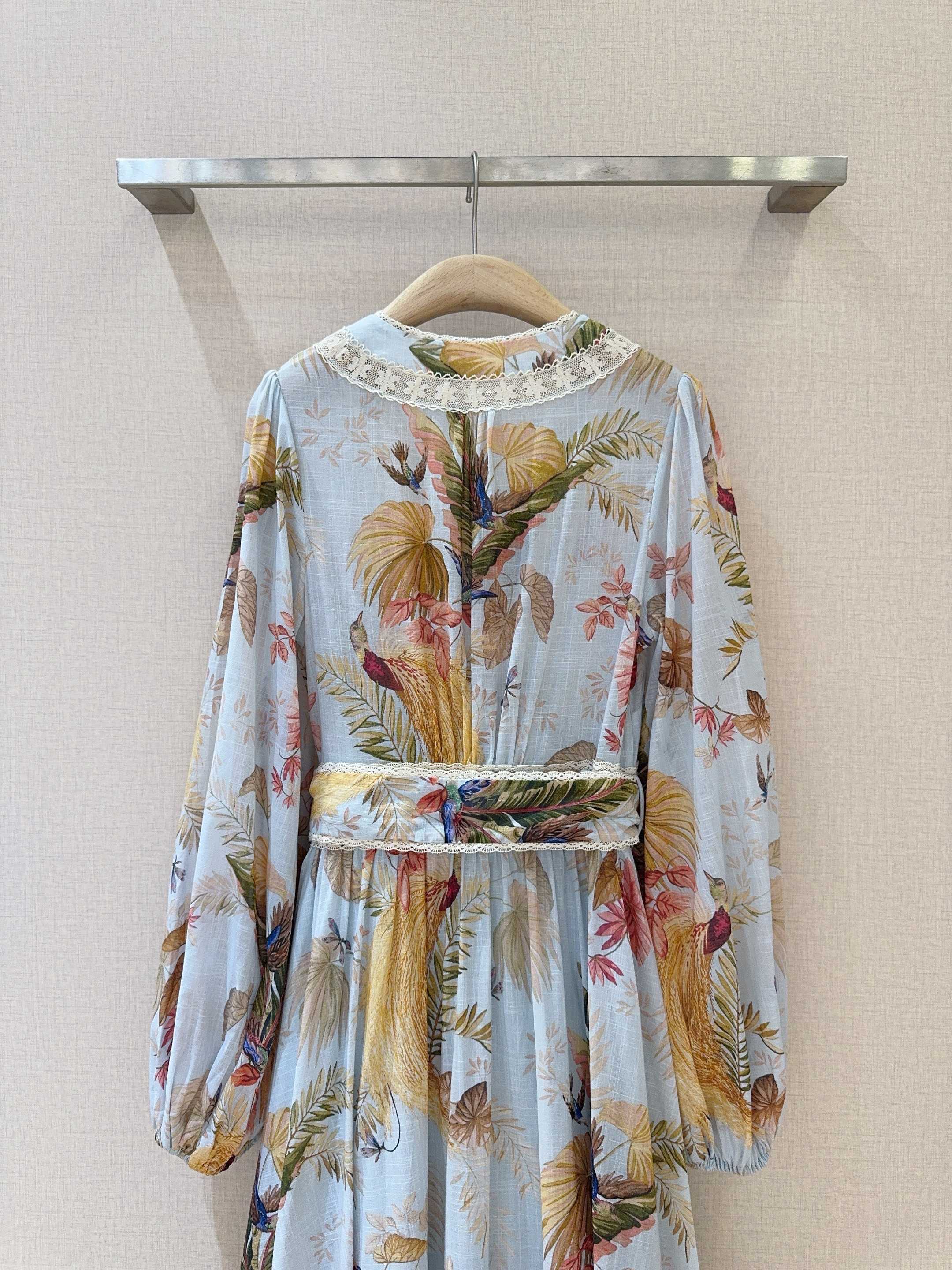 ZIMMERMANN Женское платье хлопок ZIMMERMANN Женское платье хлопок