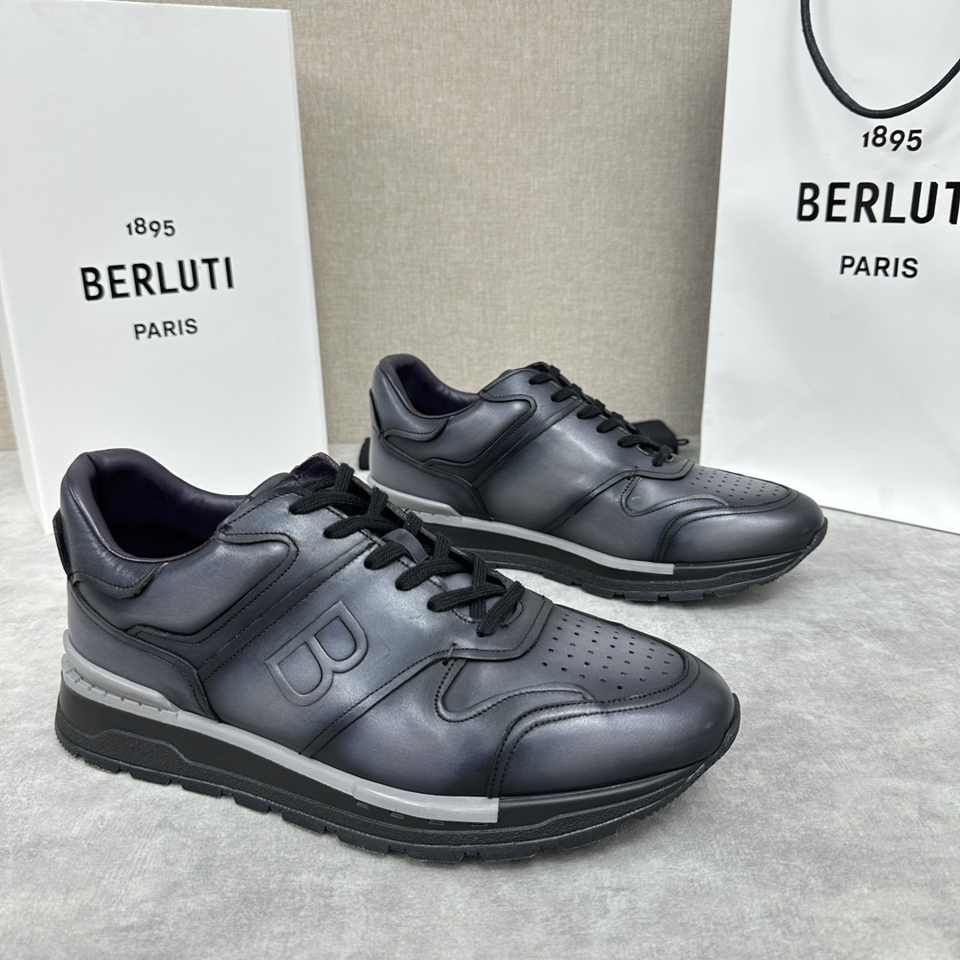 BERLUTI Мужские кроссовки Fast Track BERLUTI Мужские кроссовки Fast Track