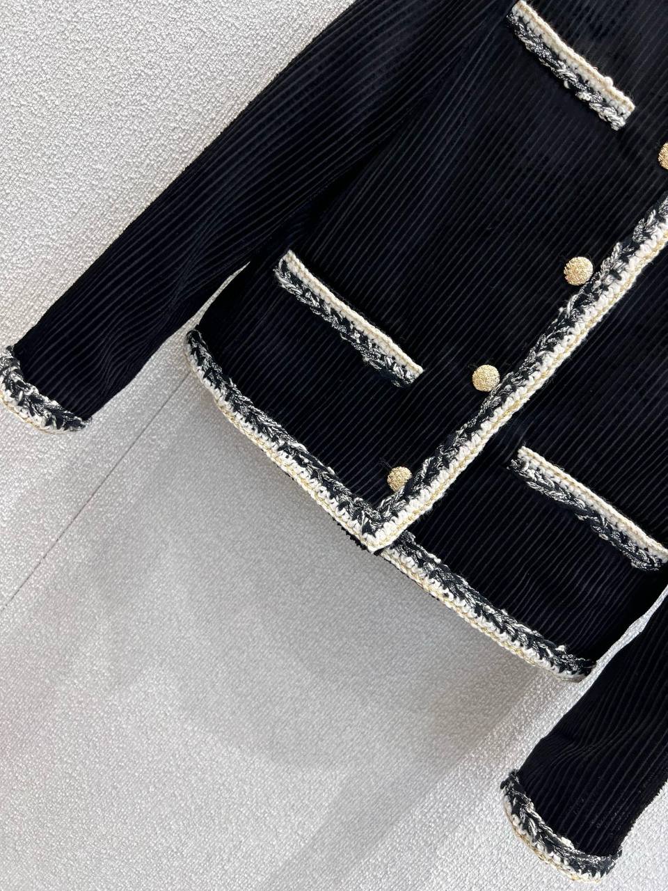 CHANEL Женский кардиган черный CHANEL Женский кардиган черный