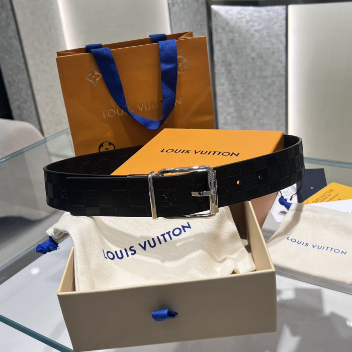  LOUIS VUITTON Двусторонний мужской ремень