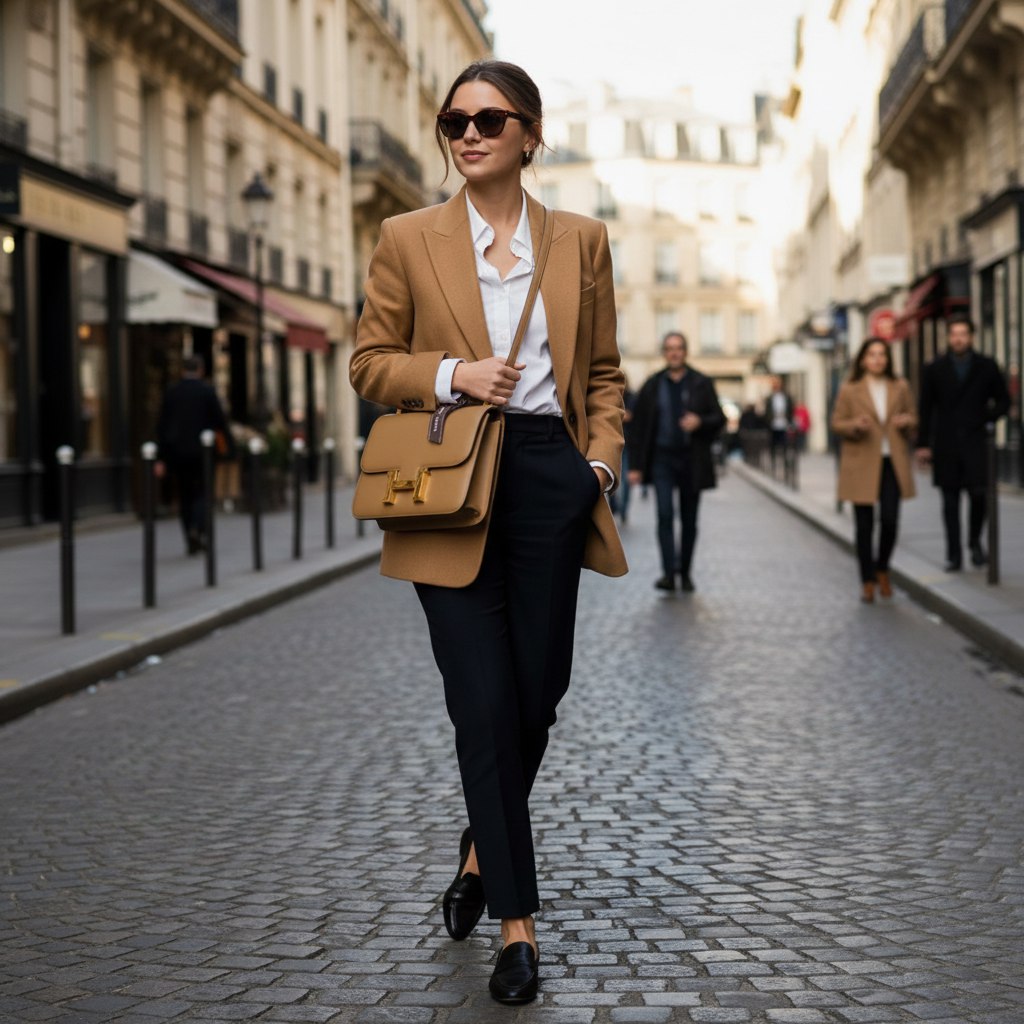 HERMES Женская сумка Constance 24 см 0M Epsom HERMES Женская сумка Constance 24 см 0M Epsom