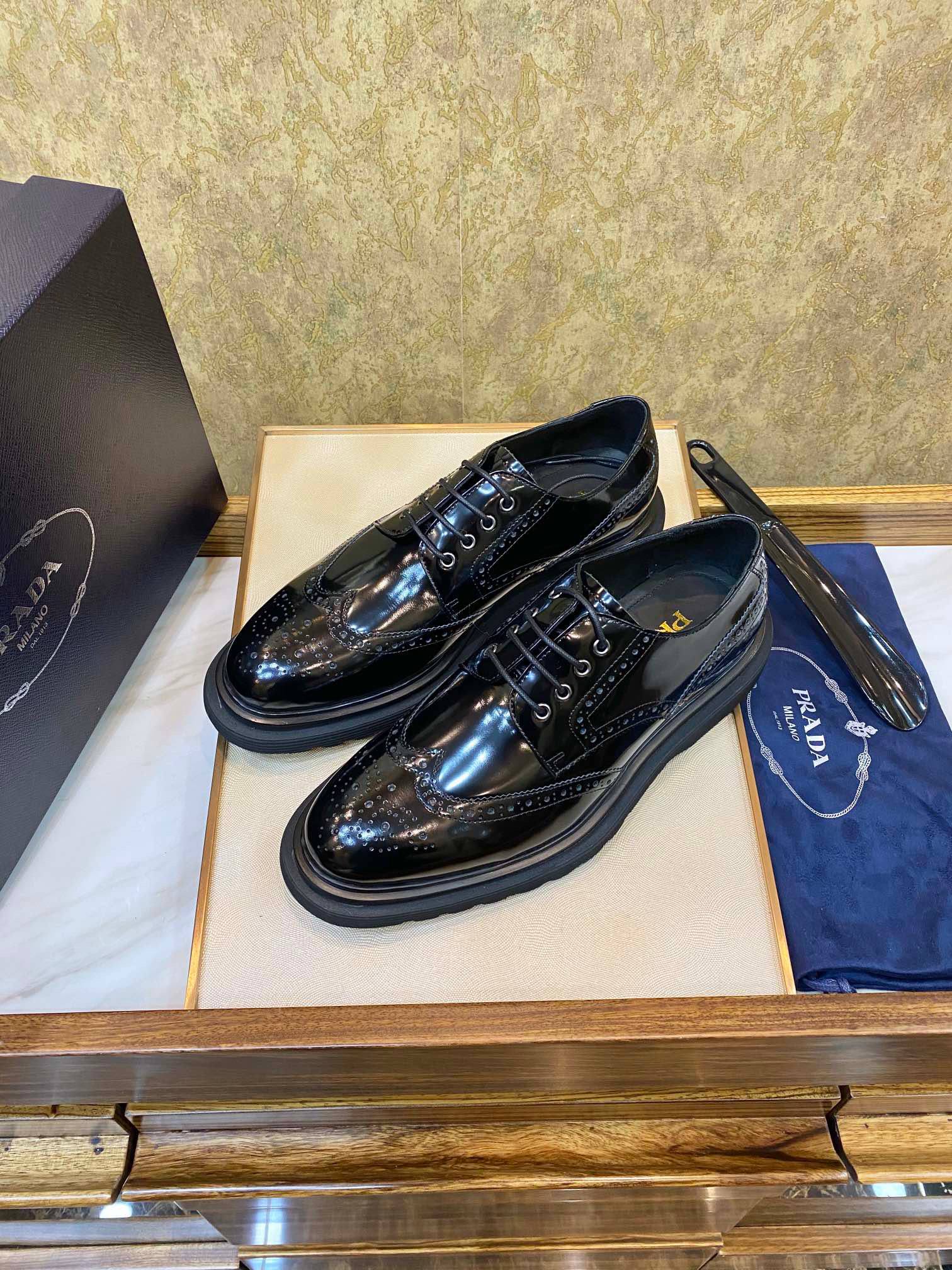 PRADA Мужские туфли-ботинки PRADA Мужские туфли-ботинки