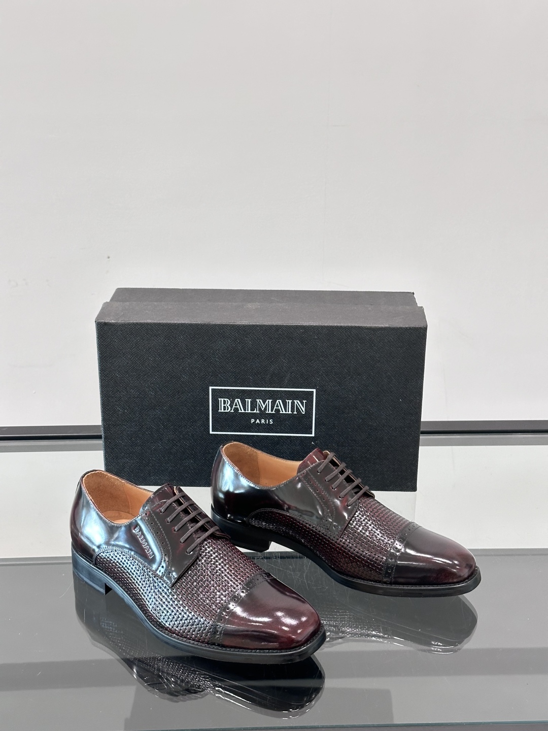 BALMAIN Мужские туфли коровья кожа BALMAIN Мужские туфли коровья кожа