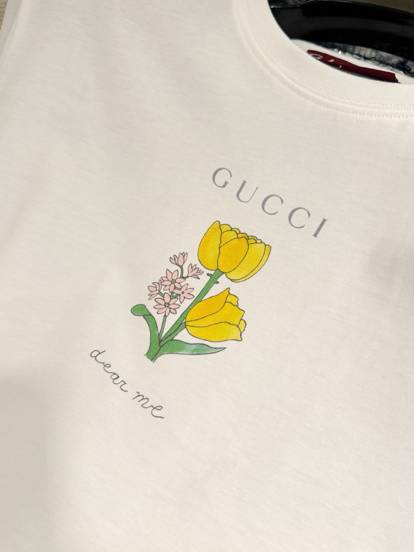 GUCCI Женская футболка хлопок GUCCI Женская футболка хлопок