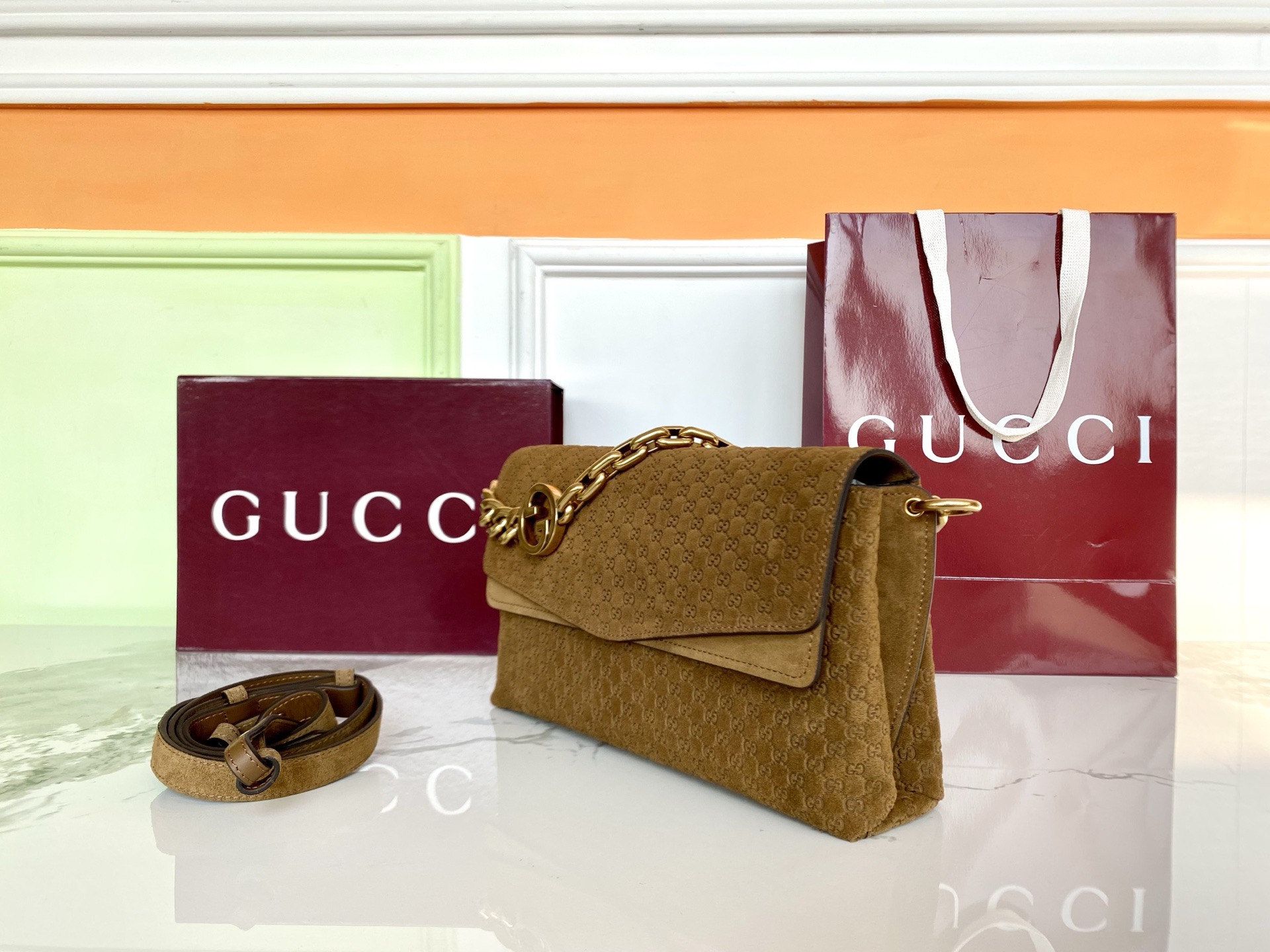 GUCCI Женская сумка Large shoulder