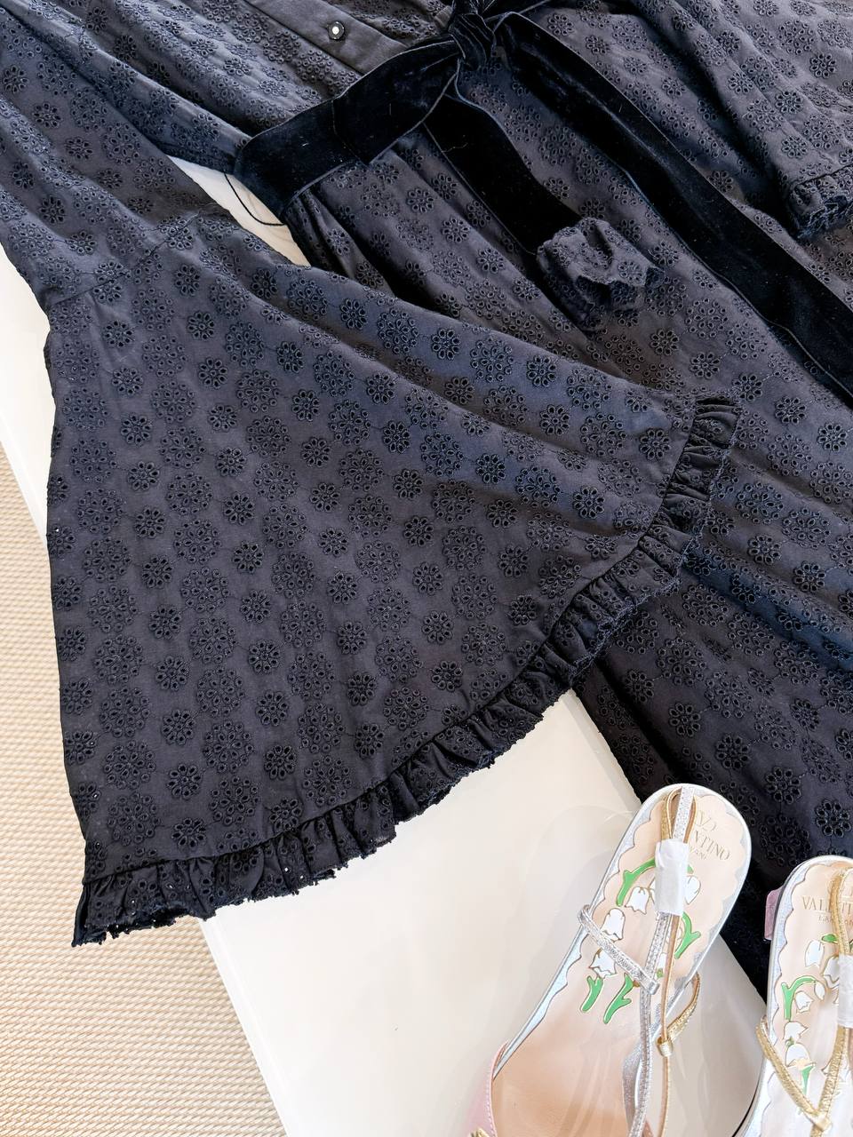 VALENTINO Женское платье из хлопка  VALENTINO Женское платье из хлопка