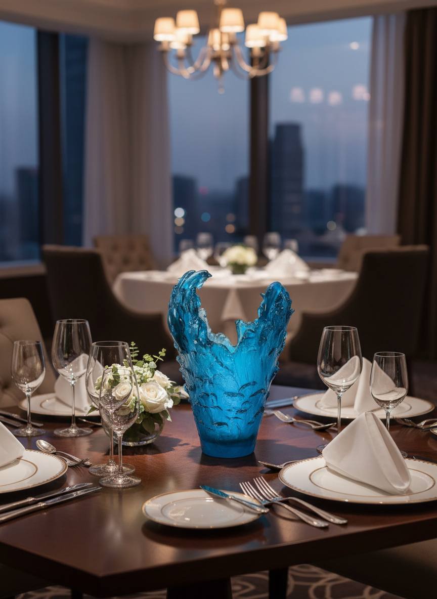 DAUM Ваза из хрусталя Dolphins DAUM Ваза из хрусталя Dolphins