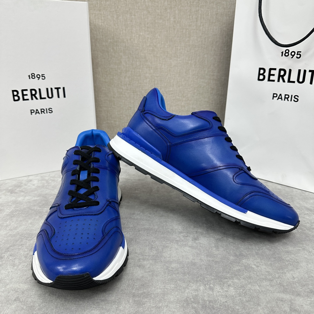 BERLUTI Мужские кроссовки Fast Track