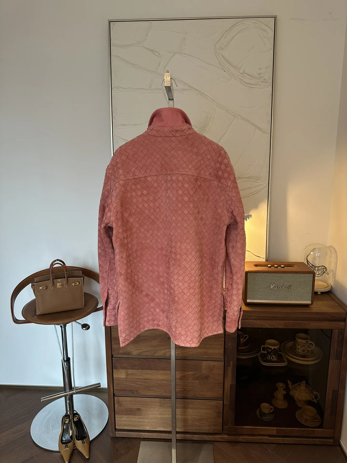 BOTTEGA VENETA Женская рубашка из замши BOTTEGA VENETA Женская рубашка из замши