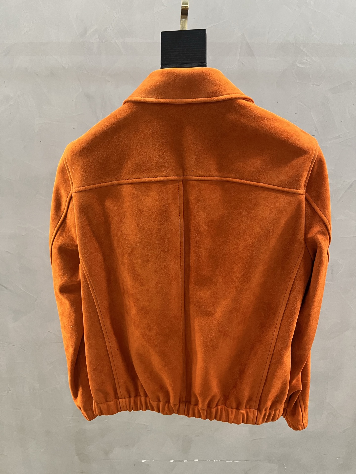 BERLUTI Мужская куртка из замши с застежкой-молнией