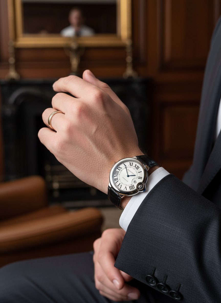 CARTIER Мужские часы Ballon Bleu 42 мм CARTIER Мужские часы Ballon Bleu 42 мм