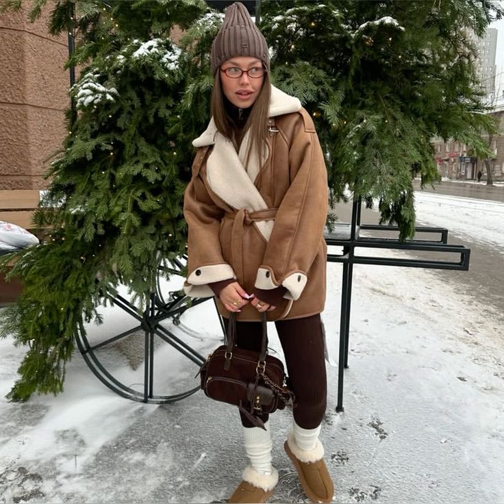 THE ROW Женская дублёнка из овчины  THE ROW Женская дублёнка из овчины