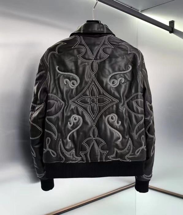 LOUIS VUITTON Мужская кожаная куртка LOUIS VUITTON Мужская кожаная куртка