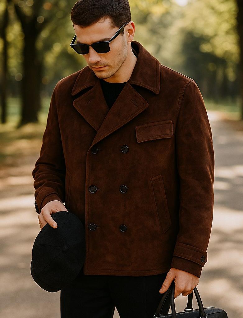 TOM FORD Мужская кожаная куртка TOM FORD Мужская кожаная куртка