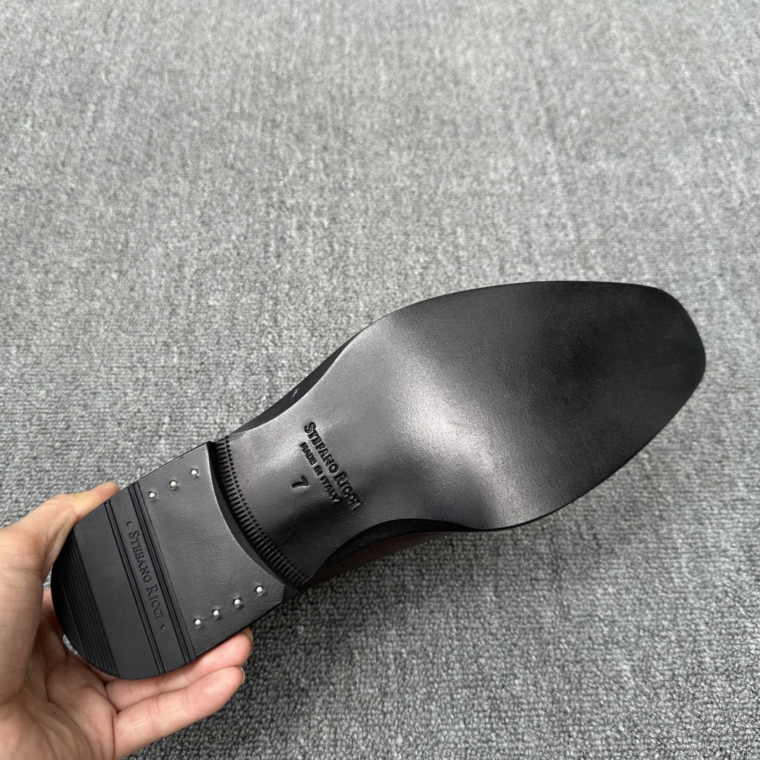 STEFANO RICCI Мужские туфли и телячьей кожи STEFANO RICCI Мужские туфли и телячьей кожи