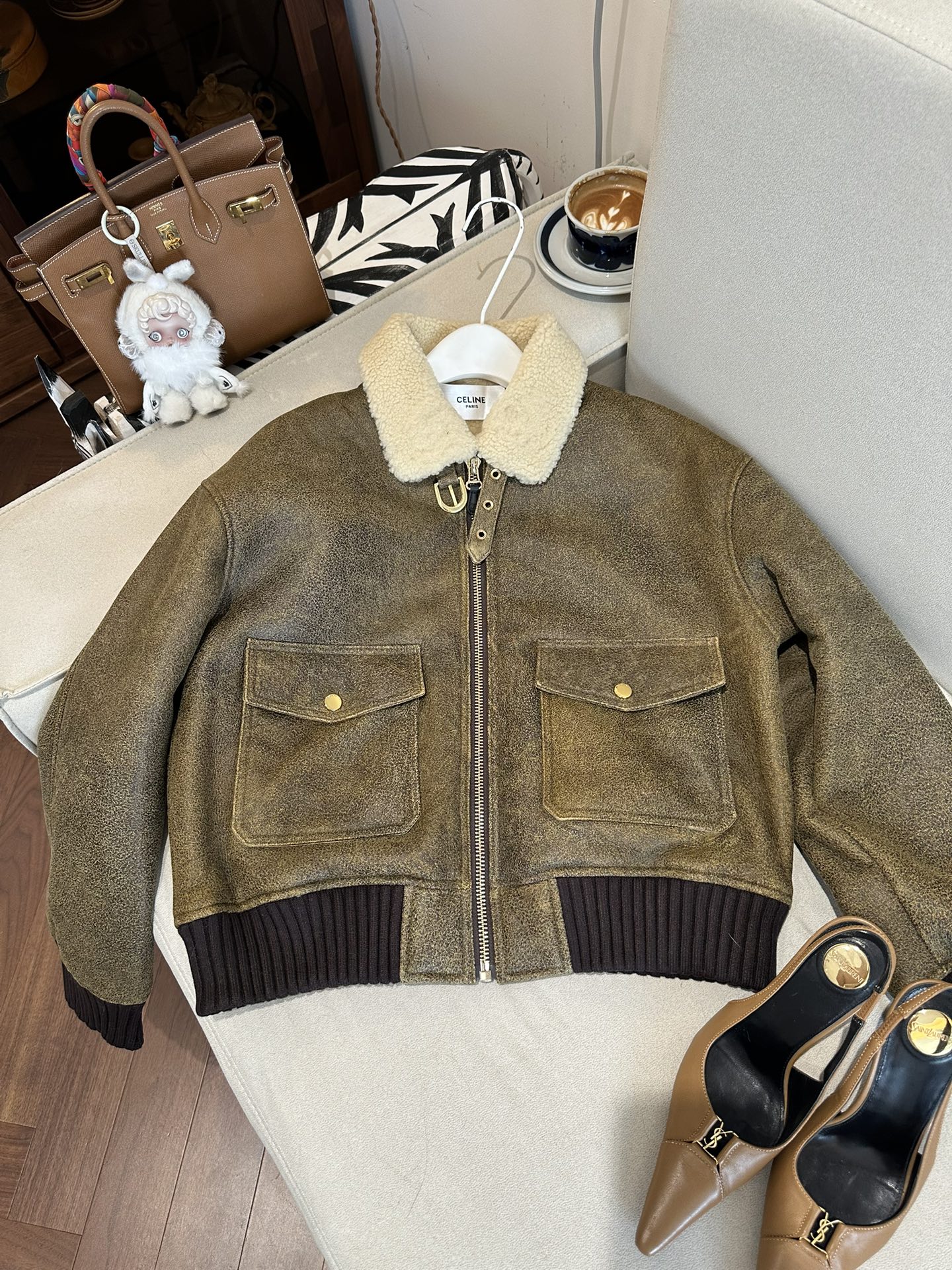 CELINE Женская дублёнка  CELINE Женская дублёнка