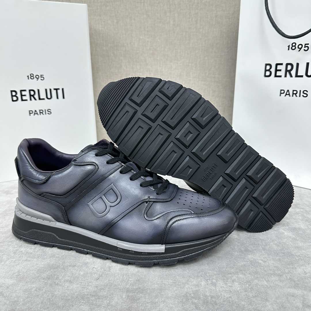 BERLUTI Мужские кроссовки Fast Track BERLUTI Мужские кроссовки Fast Track