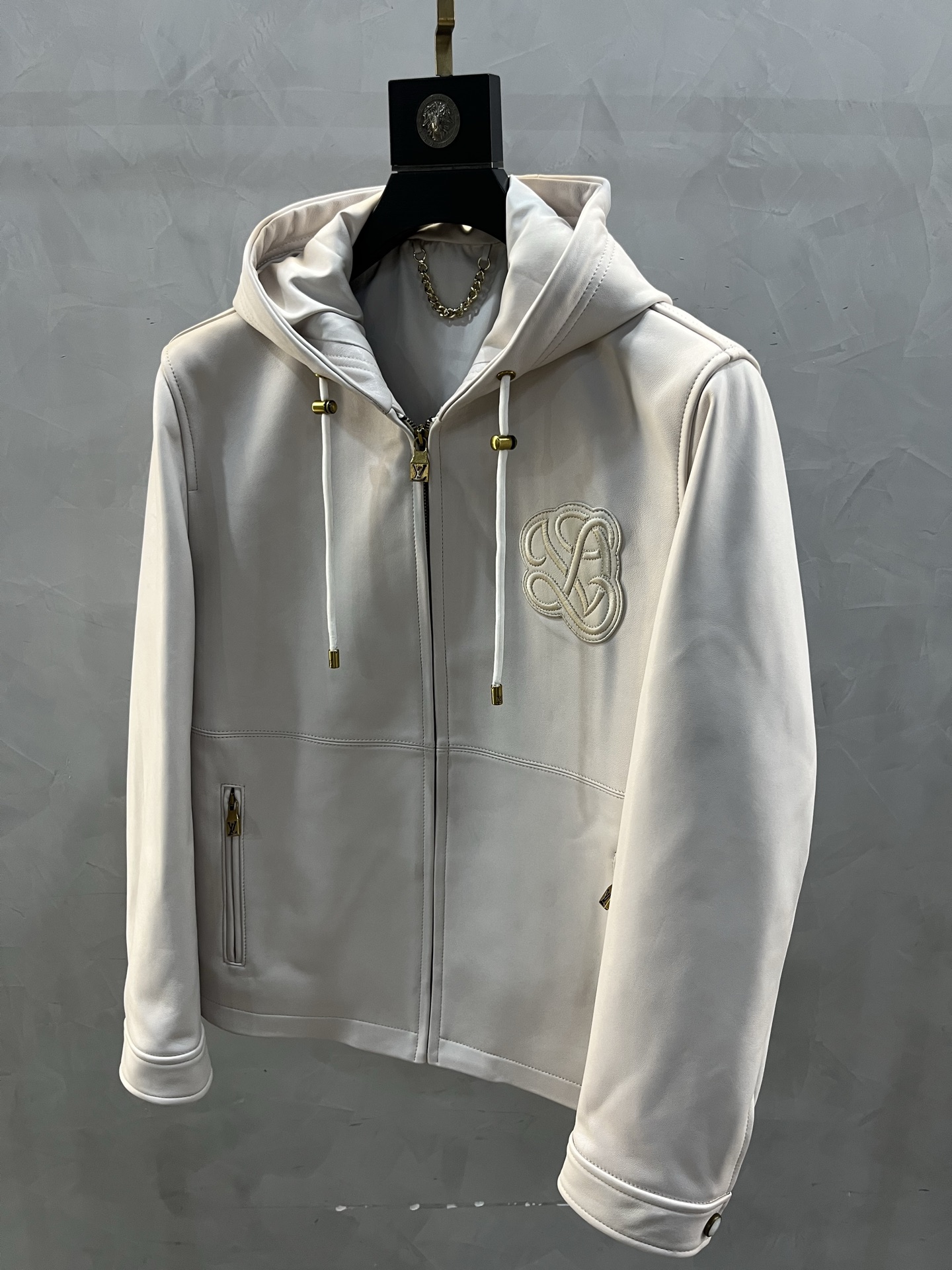 LOUIS VUITTON Мужская кожаная куртка LOUIS VUITTON Мужская кожаная куртка