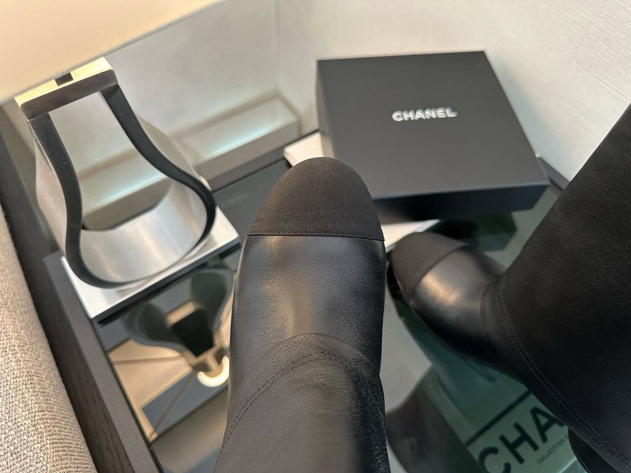 CHANEL Женские сапоги CHANEL Женские сапоги