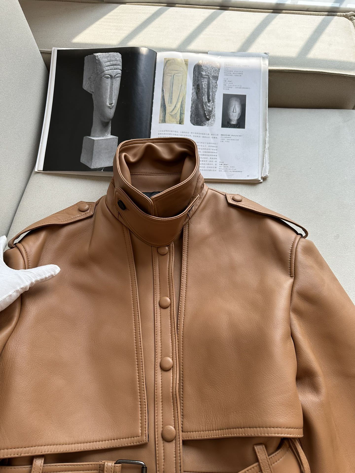 SAINT LAURENT Женская кожаная куртка SAINT LAURENT Женская кожаная куртка