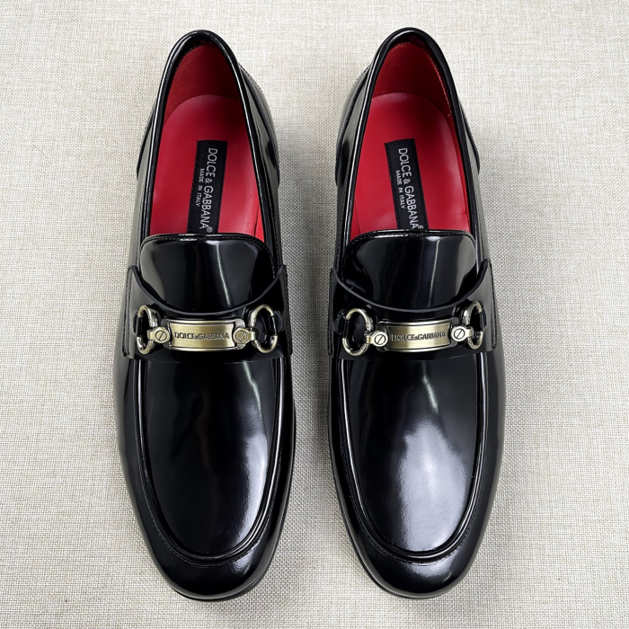 DOLCE & GABBANA Мужские лоферы телячья кожа