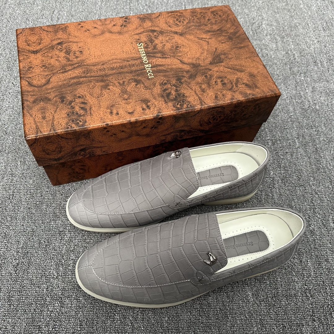 STEFANO RICCI Мужские лоферы из коровьей кожи STEFANO RICCI Мужские лоферы из коровьей кожи