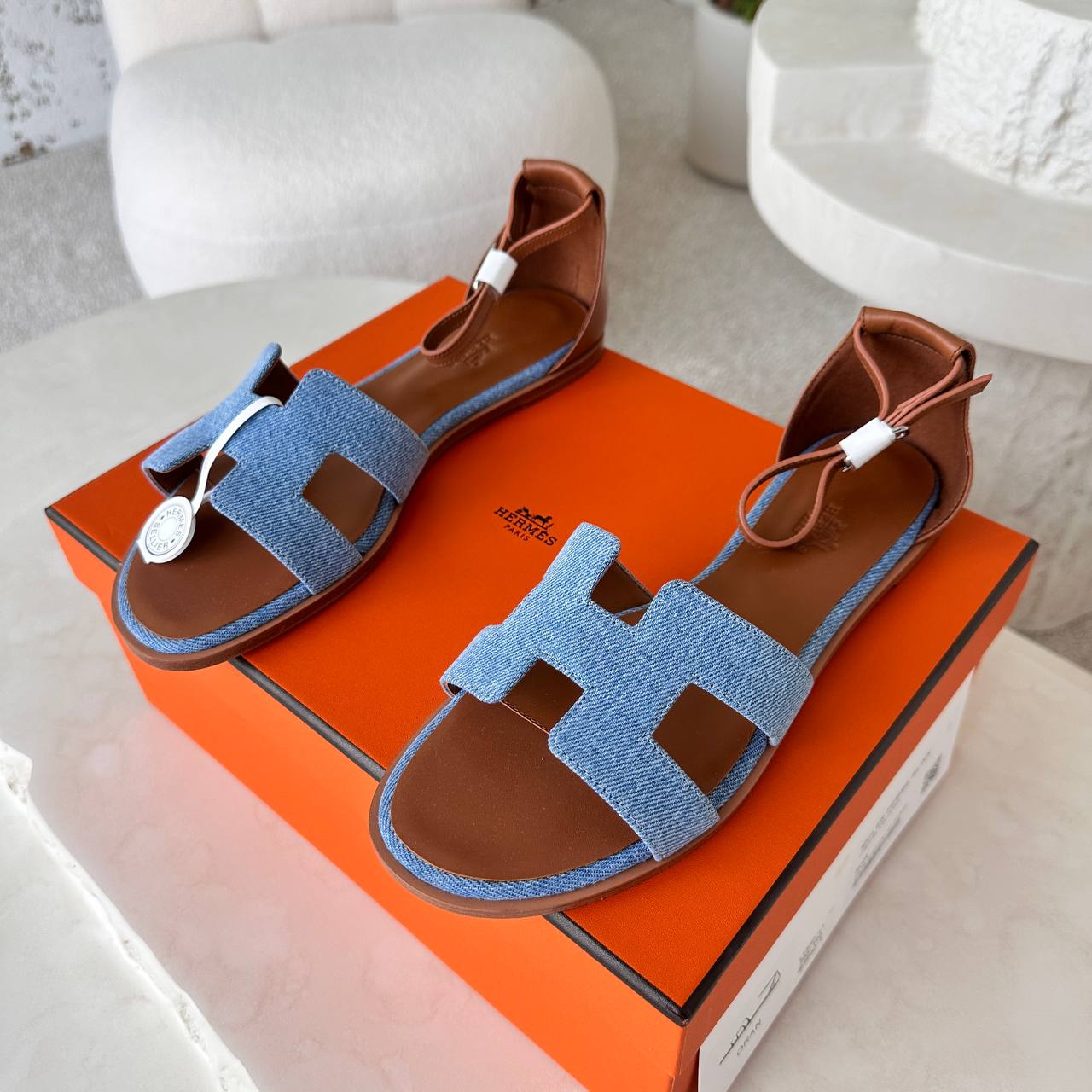 HERMES Женские сандалии Santorini HERMES Женские сандалии Santorini