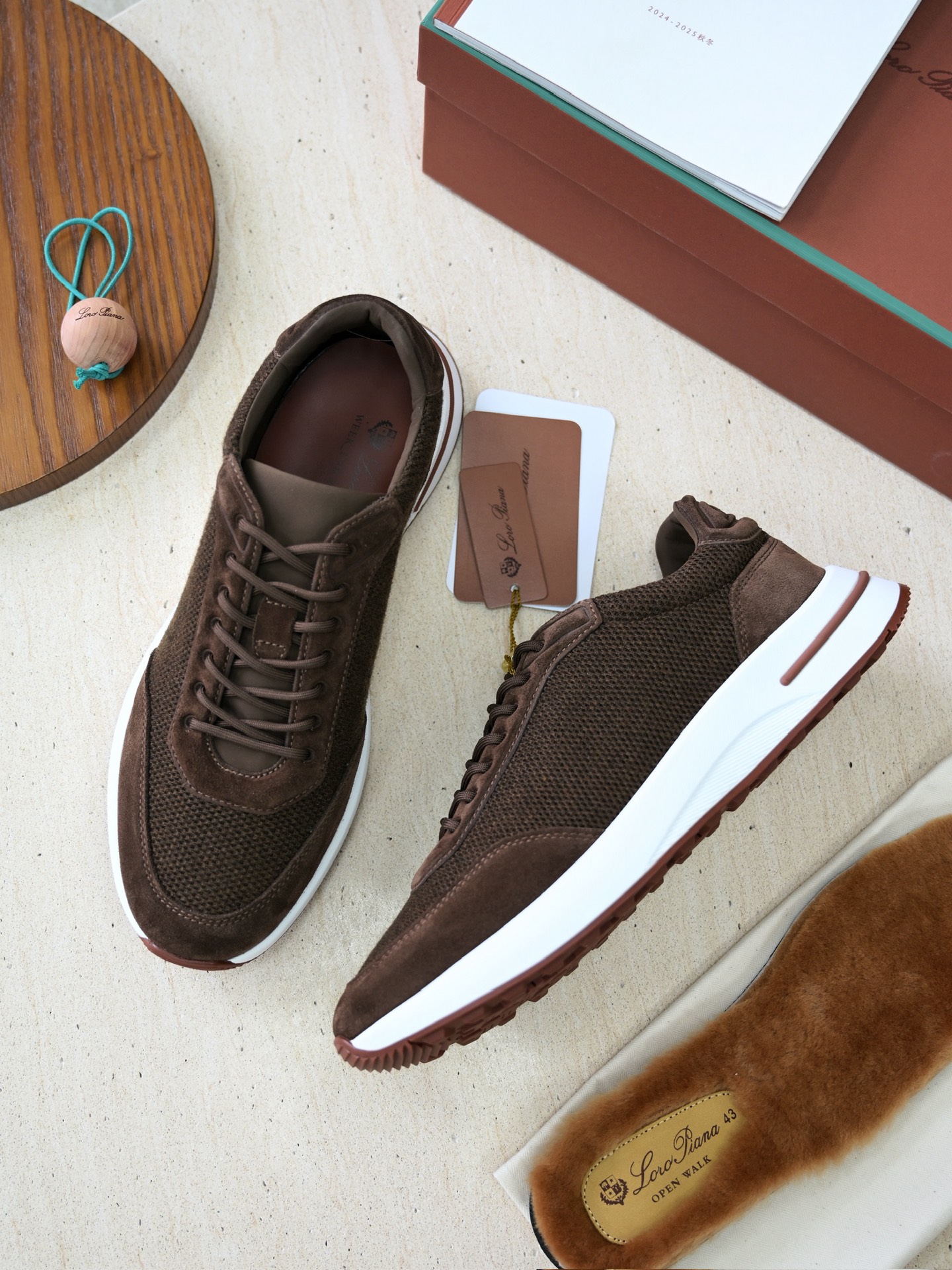 LORO PIANA Мужские кроссовки 