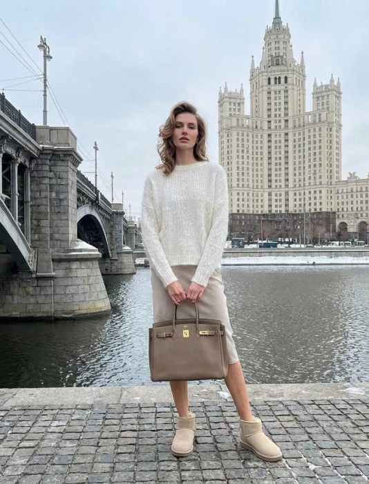 BRUNELLO CUCINELLI Женский свитер из смесовой шерсти