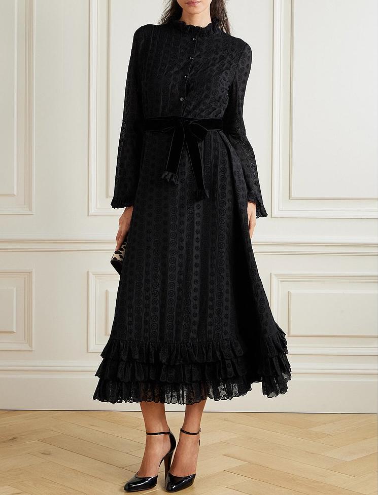 VALENTINO Женское платье из хлопка  VALENTINO Женское платье из хлопка