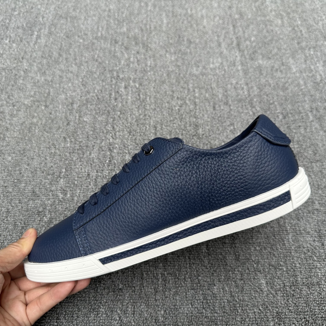 STEFANO RICCI Мужские кроссовки из кожи