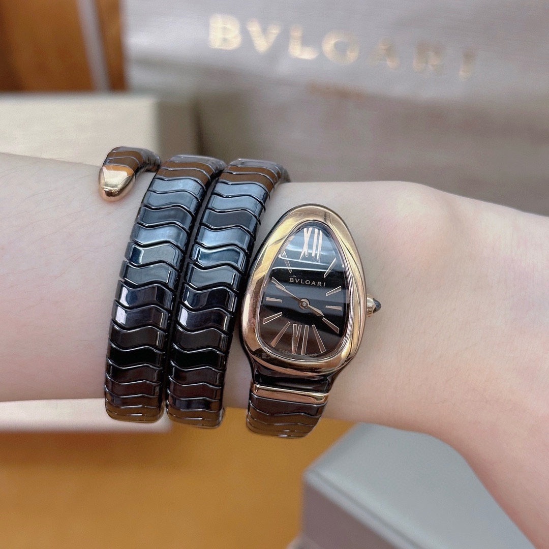 BVLGARI Женские часы Serpenti Spiga 102532 35 мм BVLGARI Женские часы Serpenti Spiga 102532 35 мм