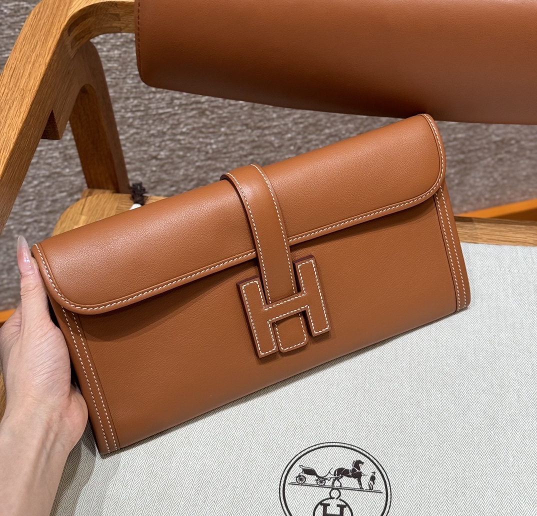 HERMES Женская сумка Jige Elan 29 см 37/Gold Swift HERMES Женская сумка Jige Elan 29 см 37/Gold Swift