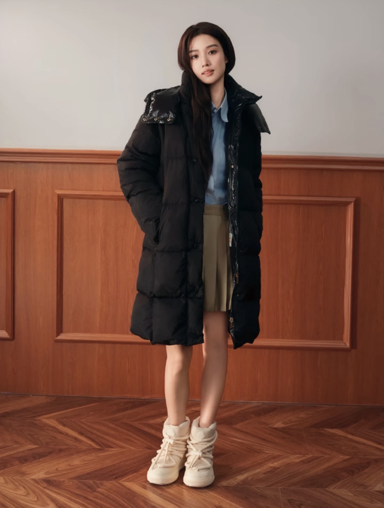 MONCLER Женский пуховик Litte