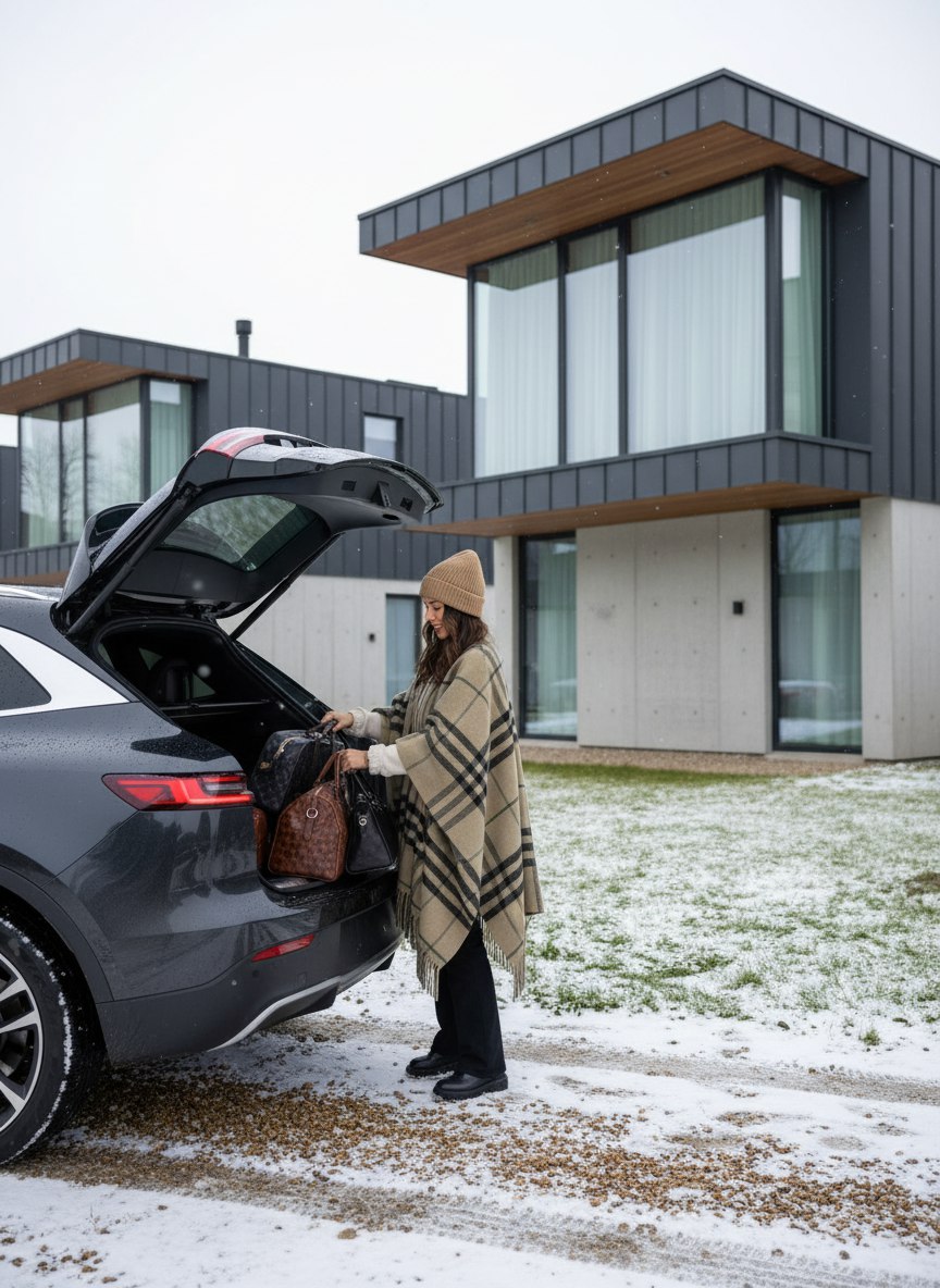 BURBERRY Женское пончо из кашемира BURBERRY Женское пончо из кашемира