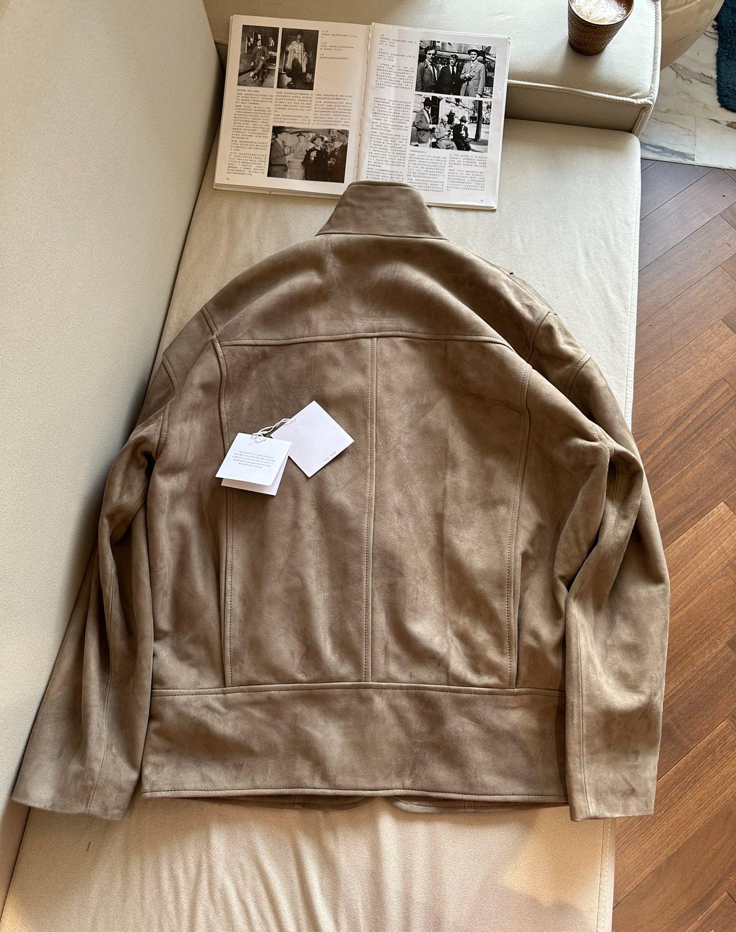 THE ROW Женская куртка из замши THE ROW Женская куртка из замши