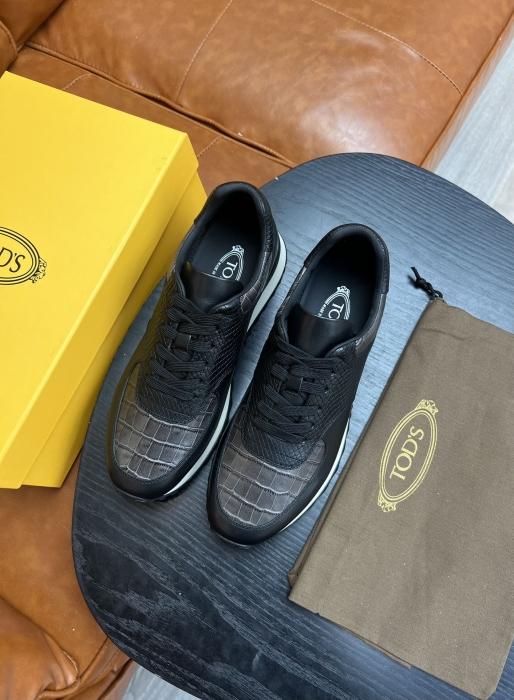 TOD'S Мужские кроссовки из телячьей кожи