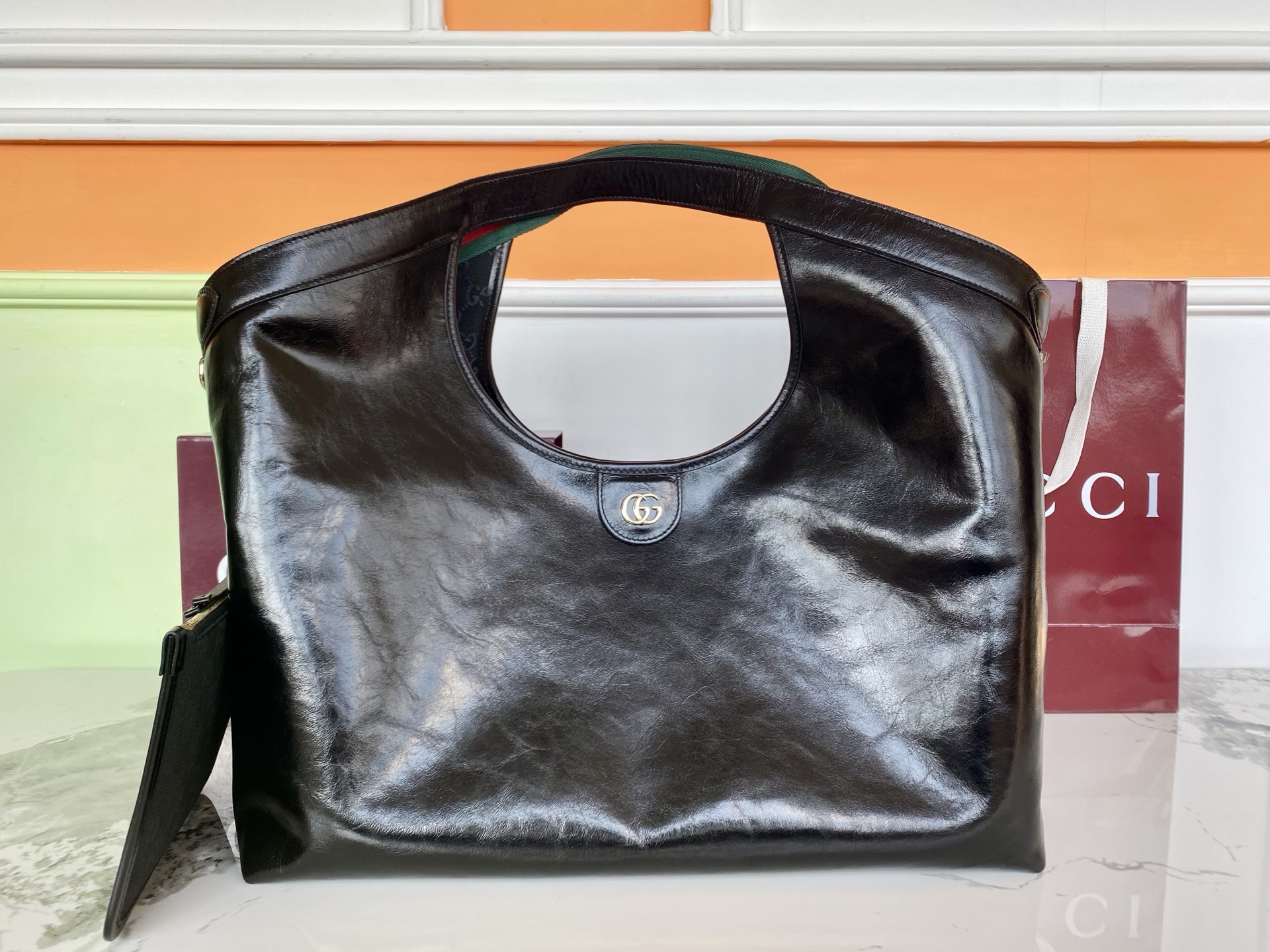 GUCCI Женская сумка Gucci Giglio large tote bag